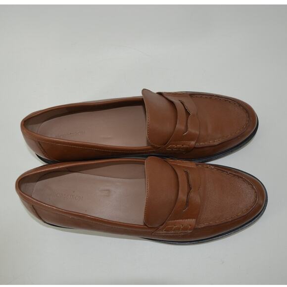Nordstrom Women's Size 12 Lafayette Brown Loafer Leather - Picture 8 of 12
